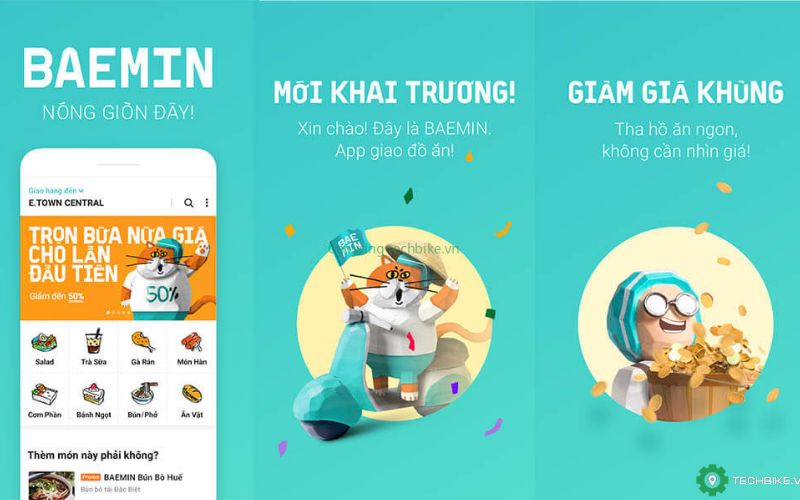 BAEMIN - App đặt đồ ăn online