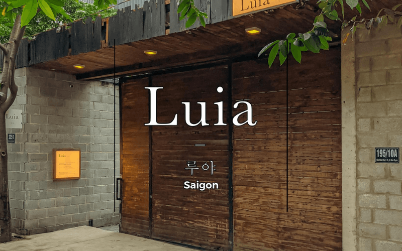 Cafe Luia nằm trong một con hẻm nhỏ giữa lòng Sài Gòn