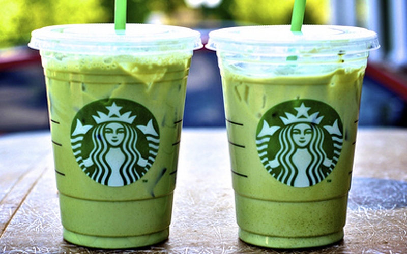 Green Tea Latte dành cho tín đồ trà xanh tại Starbucks Coffee