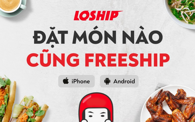 Loship thường xuyên miễn phí ship