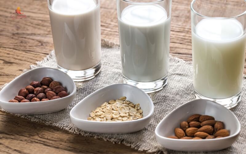 Sữa hạt theo chế độ ăn healthy