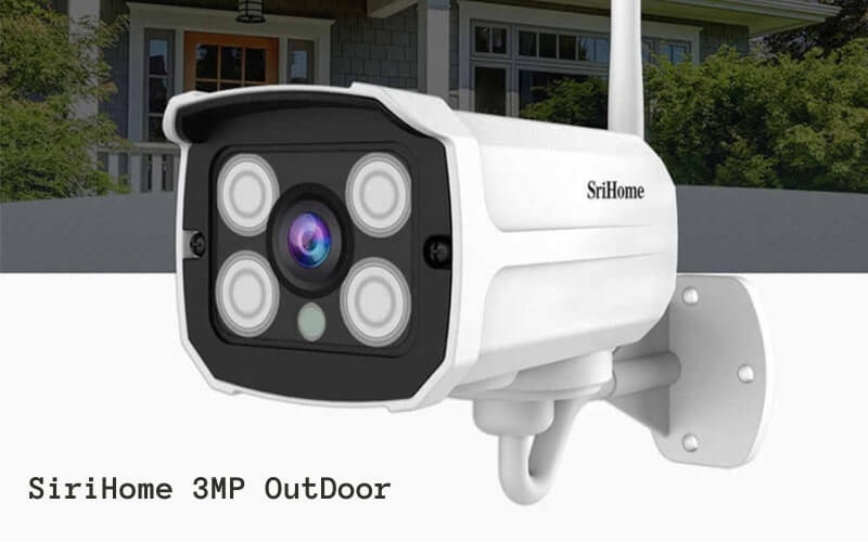 SriHome SH024 Wireless WiFi 3MP Full HD 1296p