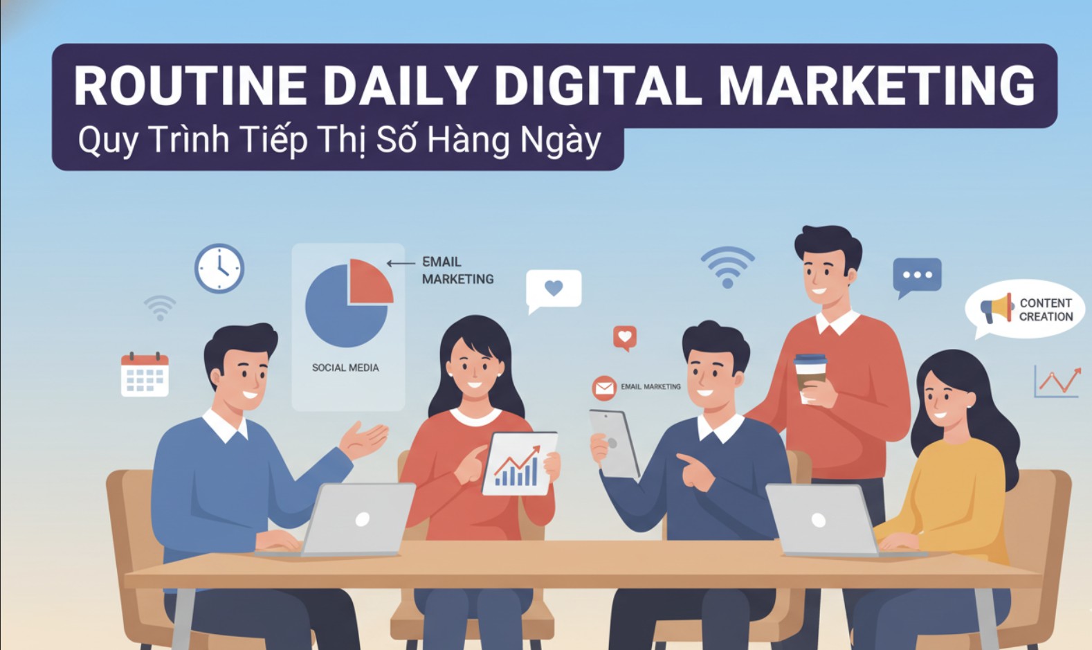 Routine Daily Digital Marketing